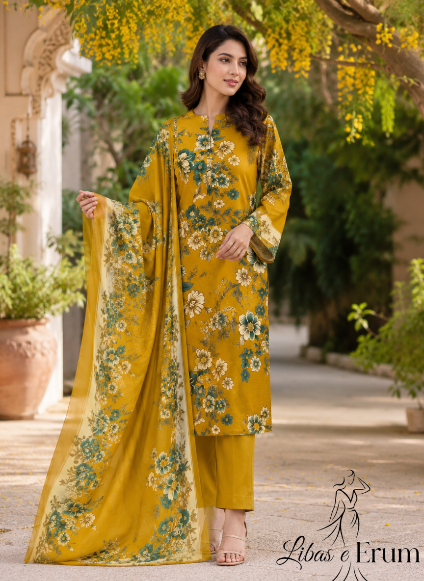 Mustard Floral